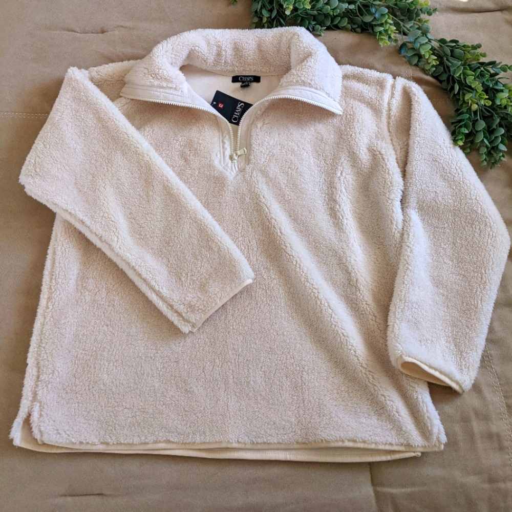Chaps Sherpa Fleece Half Zip
